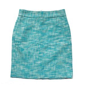 Turquoise Banana Republic Pencil Skirt